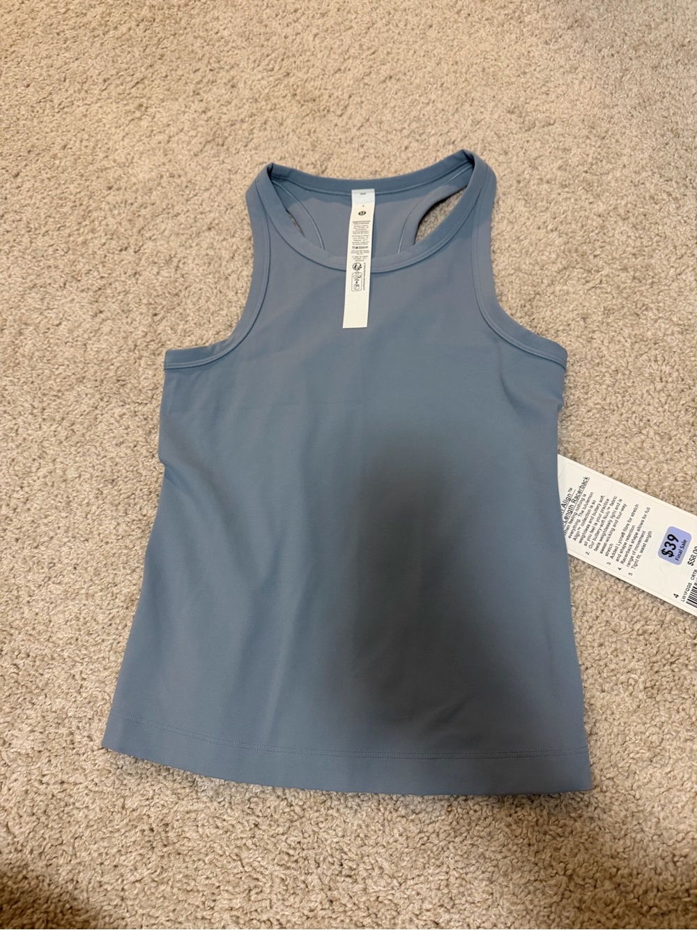 Lululemon Align Waist-Length Racerback Tank Top